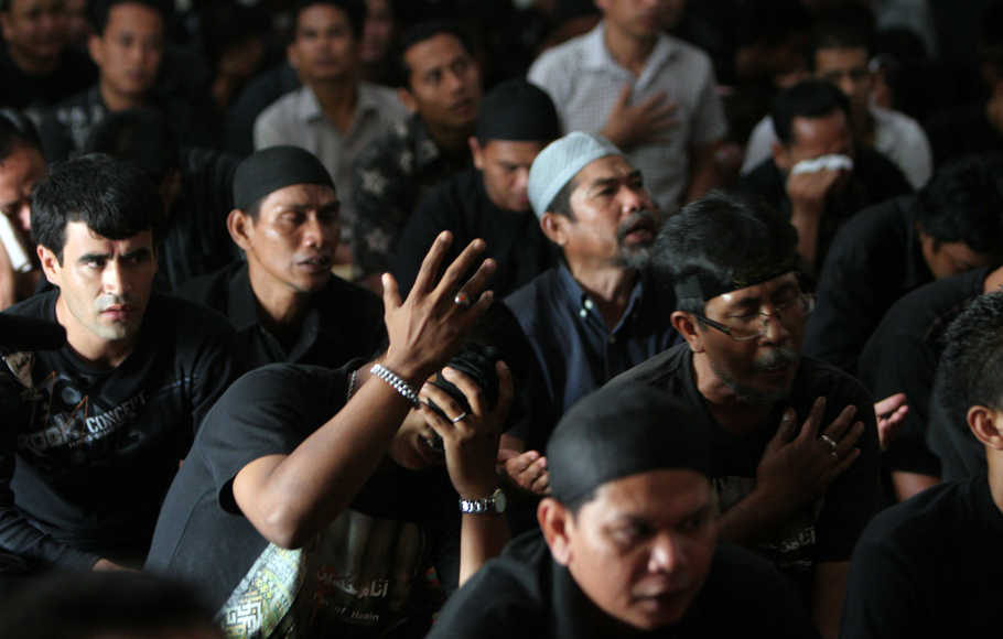 Ilustrasi perayaan Ashura kaum Syiah di Indonesia. /Foto Antara 