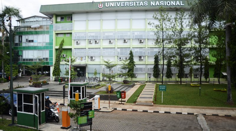 Gedung Rektorat Universitas Nasional. Foto dokumentasi Unas.ac.id