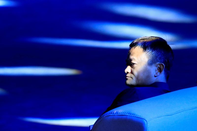 CEO Alibaba Group Jack Ma saat hadir dalam  World Artificial Intelligence Conference (WAIC) di Shanghai, China, 2018 lalu. Foto Reuters/Aly Song.