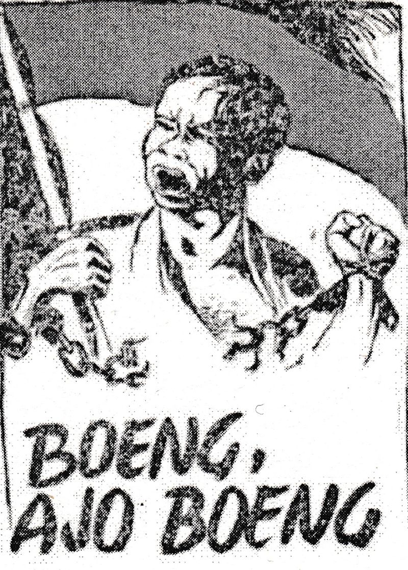 Poster Boeng, Ajo Boeng karya Affandi./Foto ANRI/Repro buku Poster Revolusi Indonesia, 1945-1950.