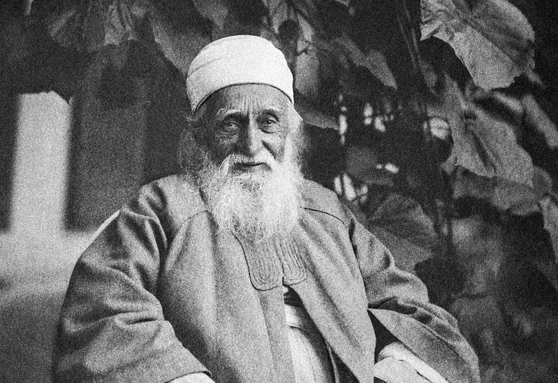 Abdul Baha'i, pemimpin aliran agama Baha'i di Iran pada periode 1892-1921. /Foto Wikimedia Commons