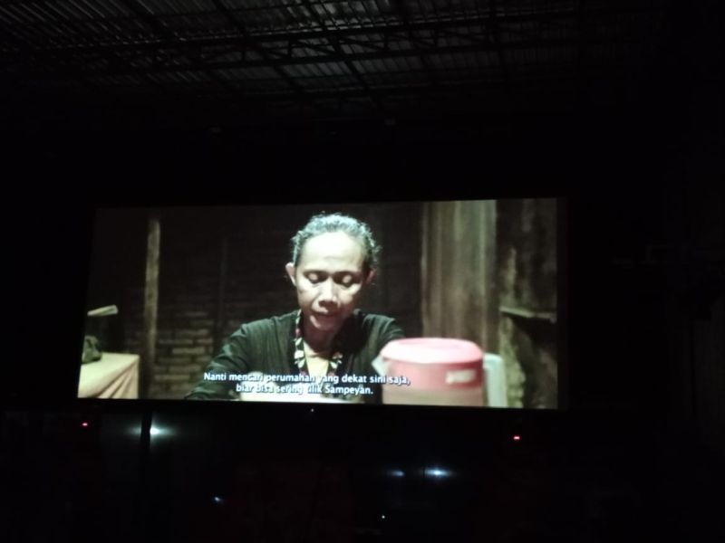 Film pendek 'Pedangan' berhasil menjadi pemenang dalam Festival Film Purbalingga 2023. Dokumentasi.