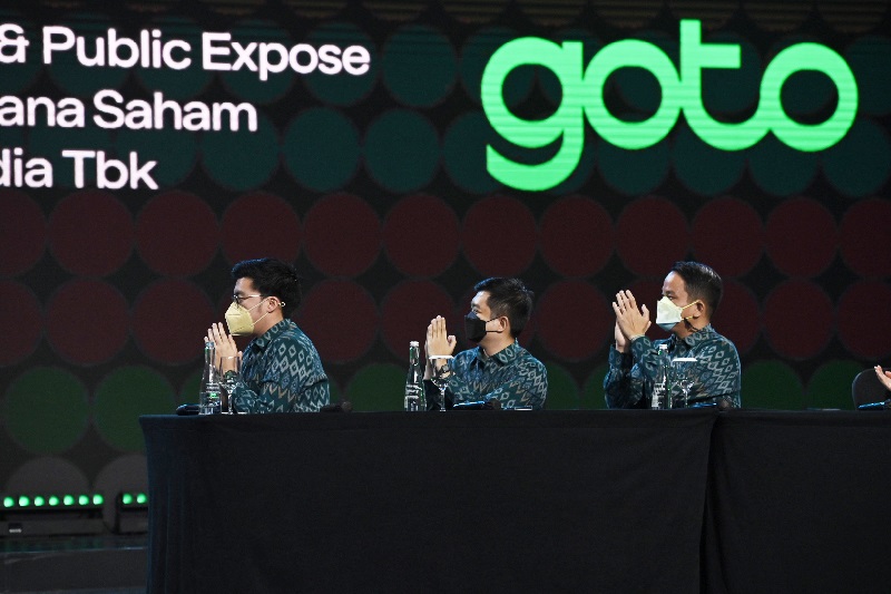 PT GoTo Gojek Tokopedia Tbk, ekosistem digital terbesar di Indonesia, mengumumkan rencana untuk melakukan penawaran umum perdana saham di Bursa Efek Indonesia (BEI), Selasa (15/3). Dokumentasi GoTo.