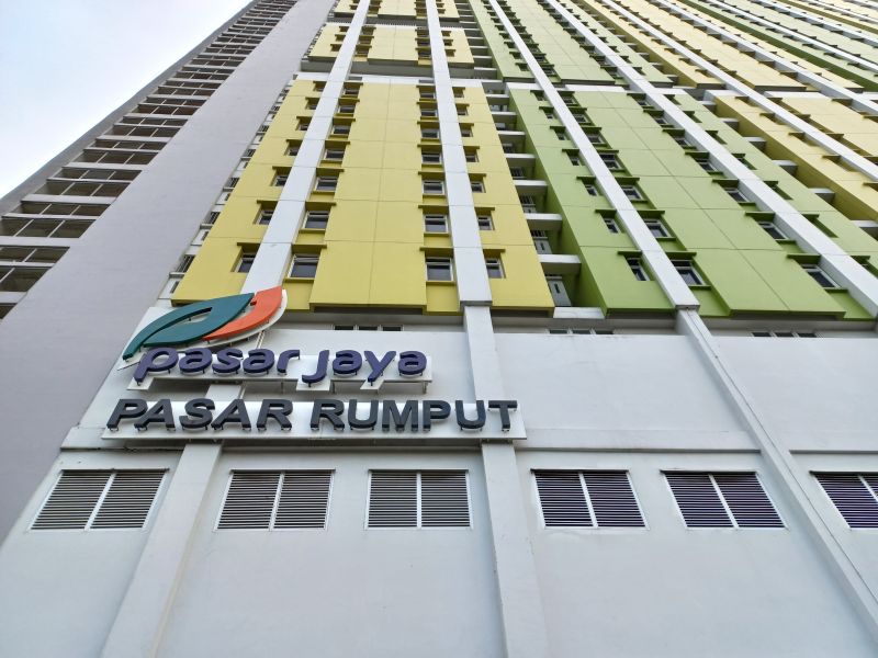 Rusun Pasar Rumput, Jakarta Selatan, Rabu (29/12/2021). Alinea.id/Achmad Al Fiqri.