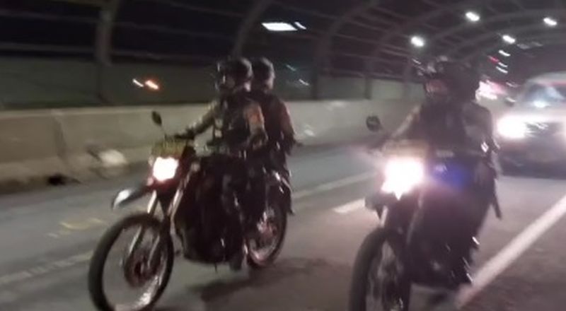  Kegiatan patroli rutin mengantisipasi gangguan keamanan dan ketertiban masyarakat di Bekasi, Jumat (21/10/2022)./Foto Instagram Polres Metro Bekasi Kota/@restrobekasikota_official