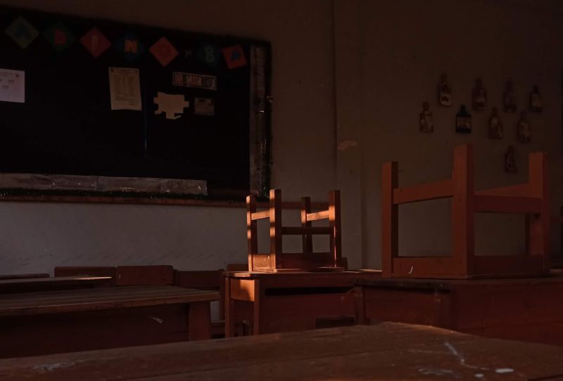 Ilustrasi sebuah ruang kelas di sekolah./Foto Unsplash