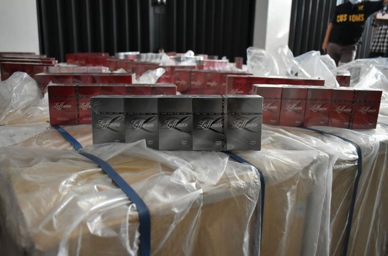 Ilustrasi produk rokok ilegal yang disita Direktorat Jenderal Bea dan Cukai, Kementerian Keuangan./Foto beacukai.go.id