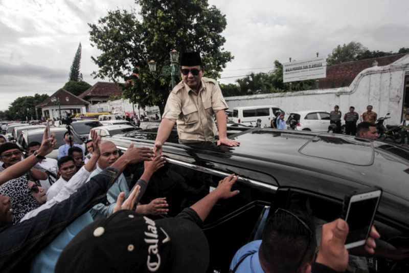 Ketua Umum Partai Gerindra Prabowo Subianto. /Foto Antara