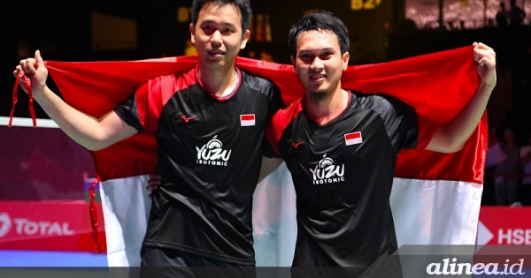 Bulu tangkis: Ganda putra RI juara China Open 2019