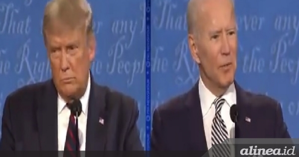 Debat Presiden AS: Trump Dan Biden Saling Menyela