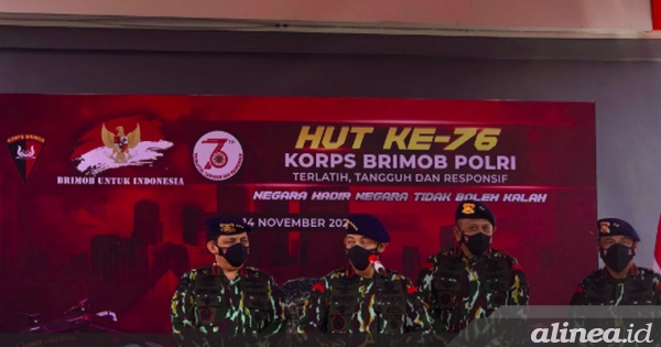 Kapolri: Korps Brimob Dipimpin Jenderal Bintang Tiga