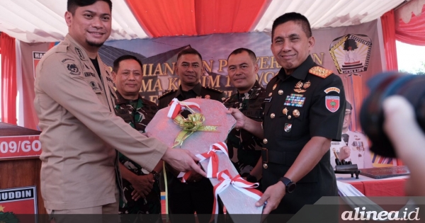 Pangdam Xiv Hasanuddin Terima Asrama Kodim Dari Pemkab Gowa