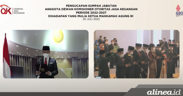 Pejabat Baru OJK Resmi Dilantik