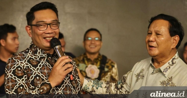 Pertemuan Prabowo Dengan Ridwan Kamil Bukan Terkait Pilpres