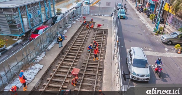 PT MRT Jakarta bakal lestarikan temuan rel trem zaman dulu di area konstruksi CP 202