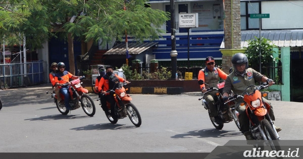 Polres Cianjur gunakan motor distribusi bantuan gempa