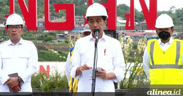 Jokowi klaim Bendungan Ciawi-Sukamahi reduksi banjir Jakarta