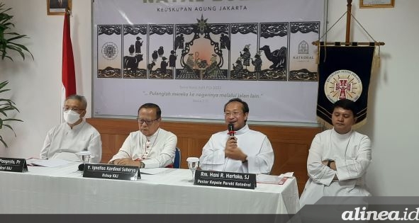 Umat Nasrani padati Gereja Katedral, Keuskupan: Sungguh menyentuh hati