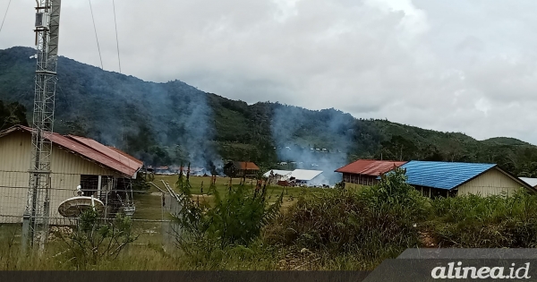 Polisi buru pelaku pembakaran SMK Negeri 1 Oksibil