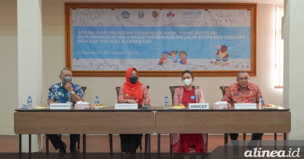 UNICEF dan Pemkab Mojokerto penanganan anak tak sekolah