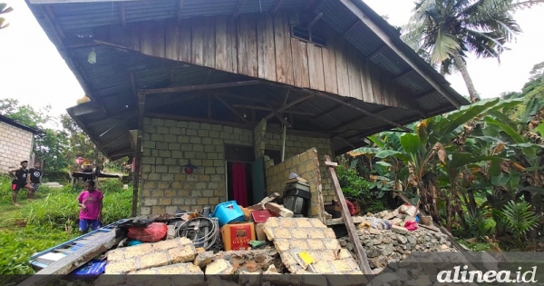 Gempa Jayapura, 700 orang mengungsi