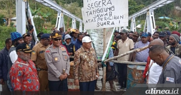 Hak suara dikembalikan, palang di Yalimo dibuka