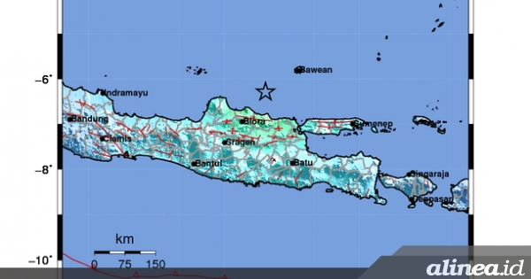 Gempa 6.6 magnitudo terjadi di Tuban