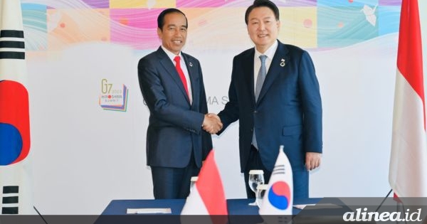 Jokowi minta dukungan Presiden Korsel atas komitmen Lotte