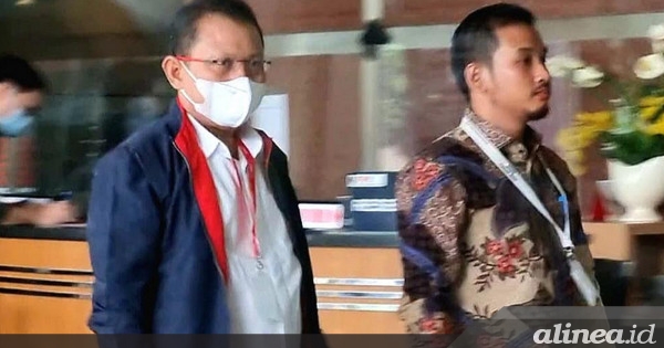 Sekretaris MA Hasbi Hasan sambangi KPK untuk pemeriksaan