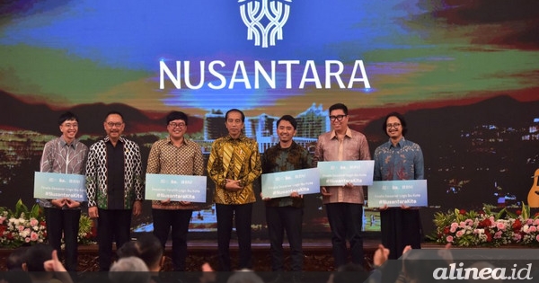 Jokowi luncurkan logo IKN Nusantara: Yang milih ini rakyat