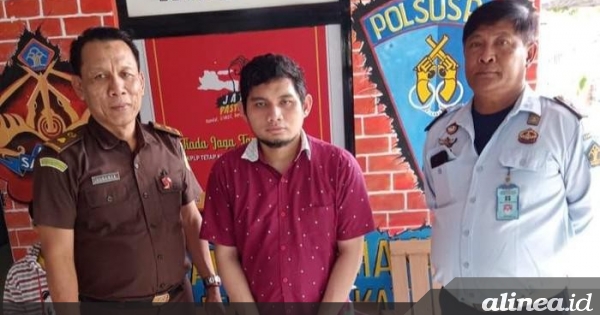 Andi Pangerang yang ancam membunuh warga Muhammadiyah diserahkan ke Kejari Jombang