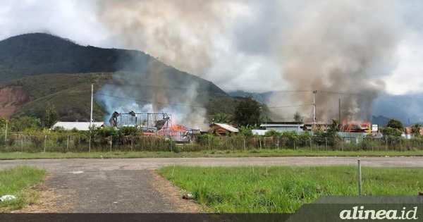 3 polisi dipanah saat amankan lokasi penjarahan di Dogiyai