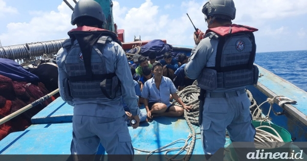 Bakamla tangkap kapal Vietnam yang curi ikan di Natuna Utara