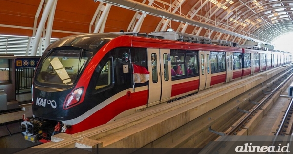 Stasiun LRT Jabodebek beserta konektivitas transportasi umum