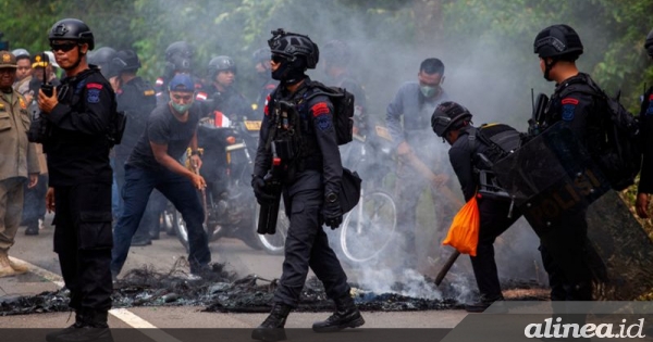 Kericuhan di Rempang, polisi tangkap 43 orang