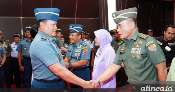 33 Pati TNI naik pangkat, siapa saja?