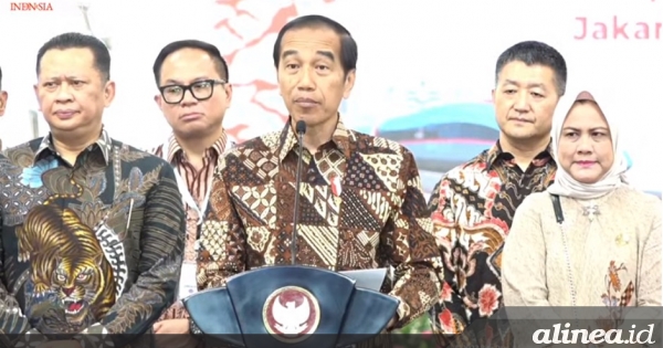 Jokowi Resmikan Kereta Cepat Pertama Di Asia Tenggara