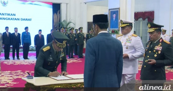 Jadi KSAD, presiden menaikkan pangkat Agus Subiyanto